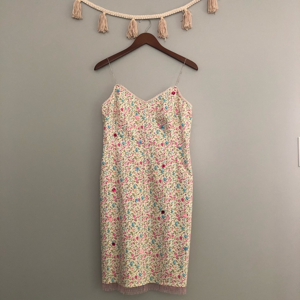 Vintage 90’s Allen Schwartz Floral Dress Size M
